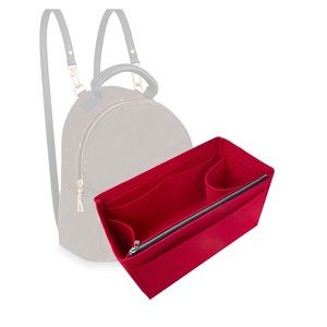 Brand new with tags felt organizer for Louis Vuitton Mini Palm Springs in black.